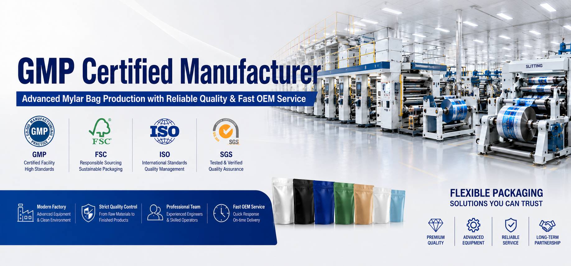 custom shape mylar bag Manufacturer
